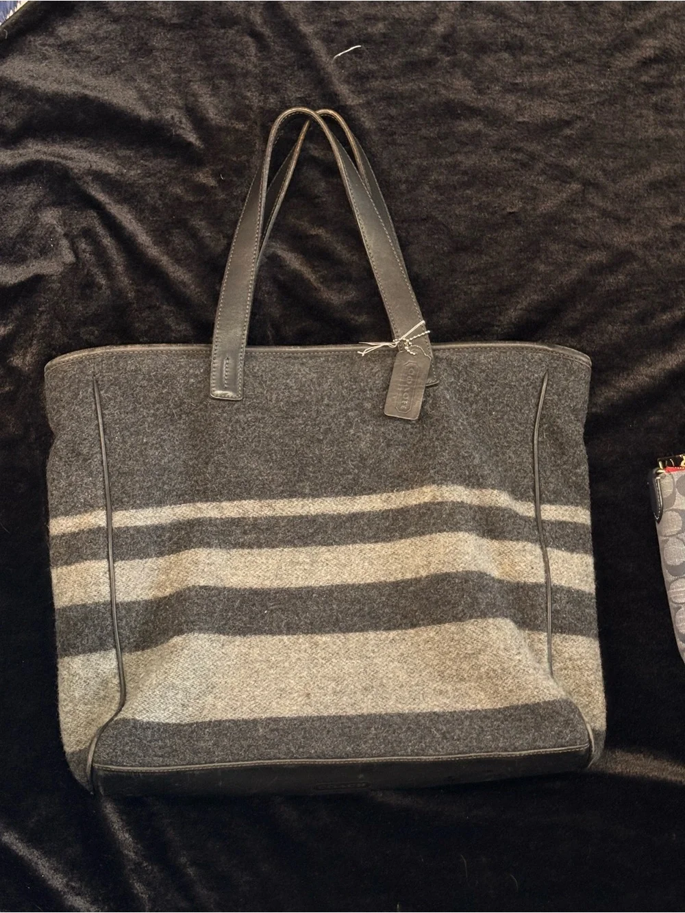 Coach totes featuring